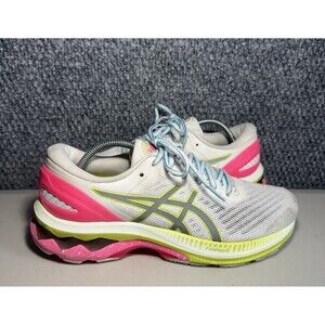 Asics Gel-Kayano 27 White Pink Running Shoes Sneakers Women’s Size 9 1012A761
